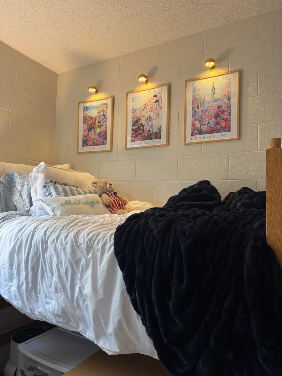 Customer photo review of London Flower Poster