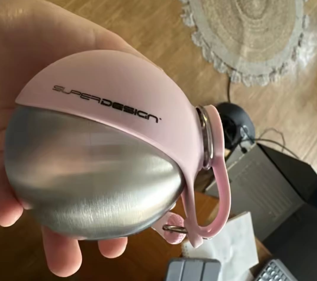 Customer photo review of ペット用携帯給水ボトル