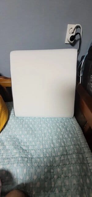Customer photo review of Oreiller Ergonomique – Le confort idéal pour des nuits plus reposantes