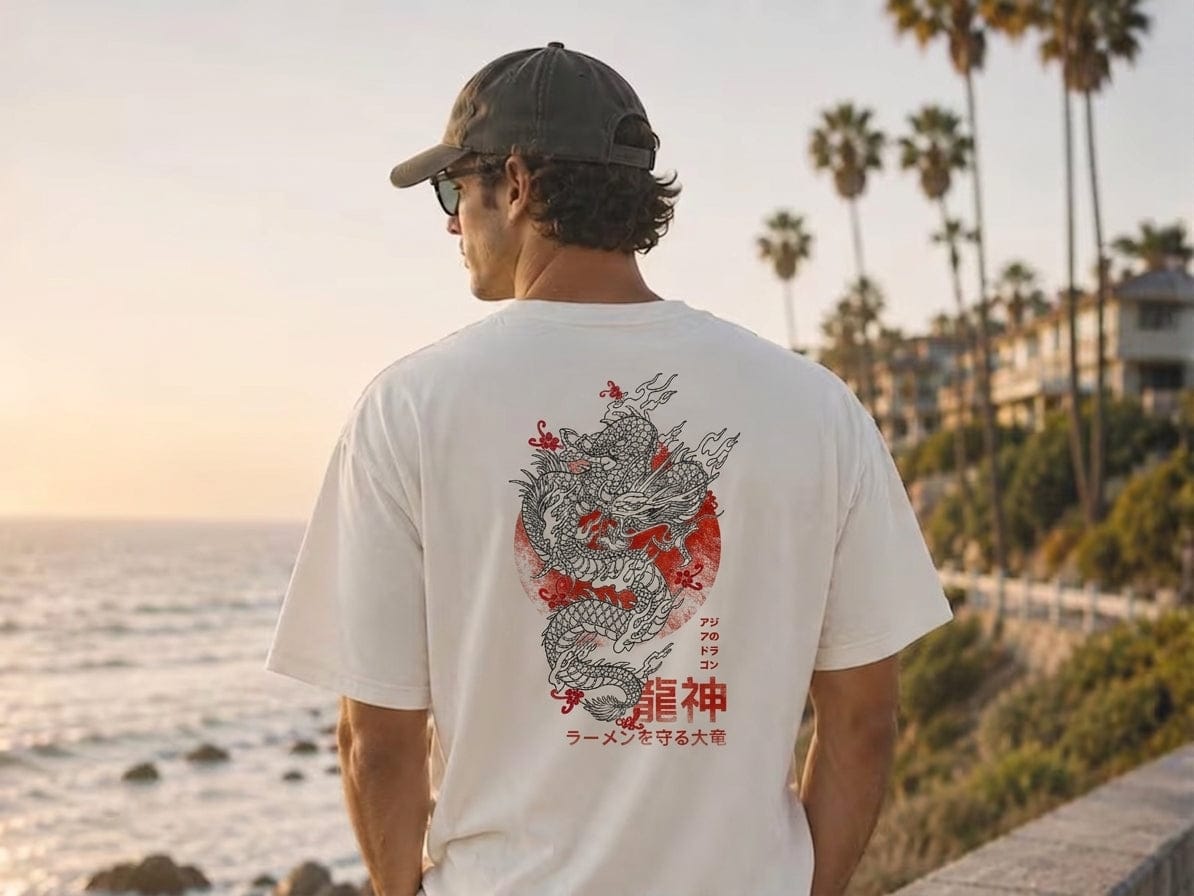 Customer photo review of Asian Dragon T-Shirt
