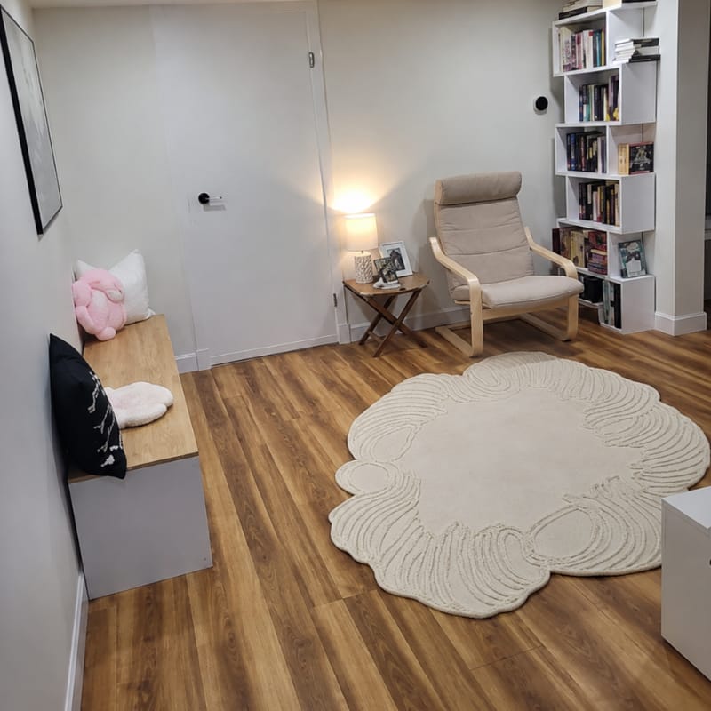 Customer photo review of Haruto Irregular Rug