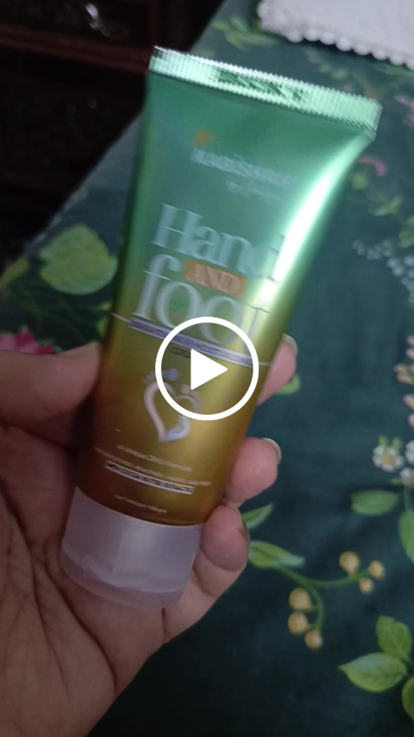 Customer video review of Hand & foot Brightening and Moisturizing Cream