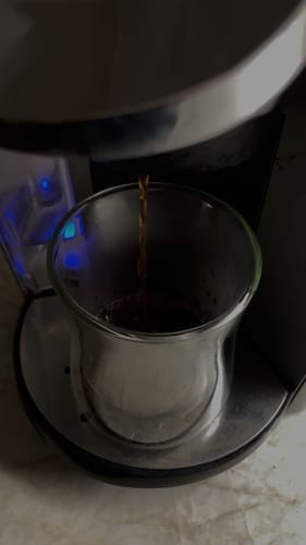 Customer photo review of Protein Mushroom Coffee