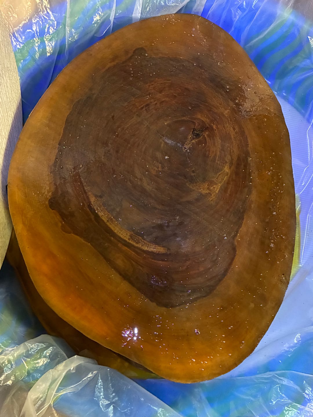 Customer photo review of Pentacryl Green Wood Stabilizer