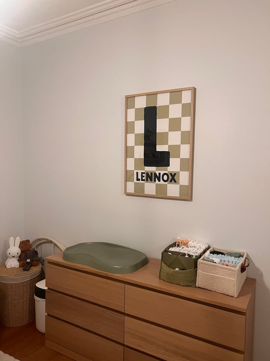 Customer photo review of Checker Name Print