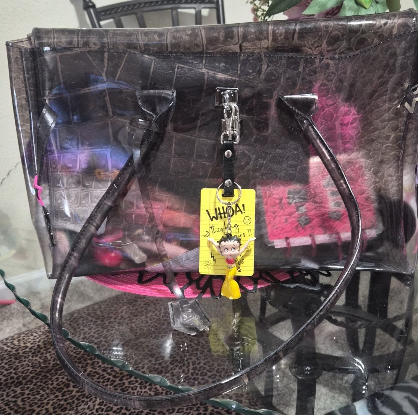Customer photo review of Jello Tote Écaille | Jello Firkin
