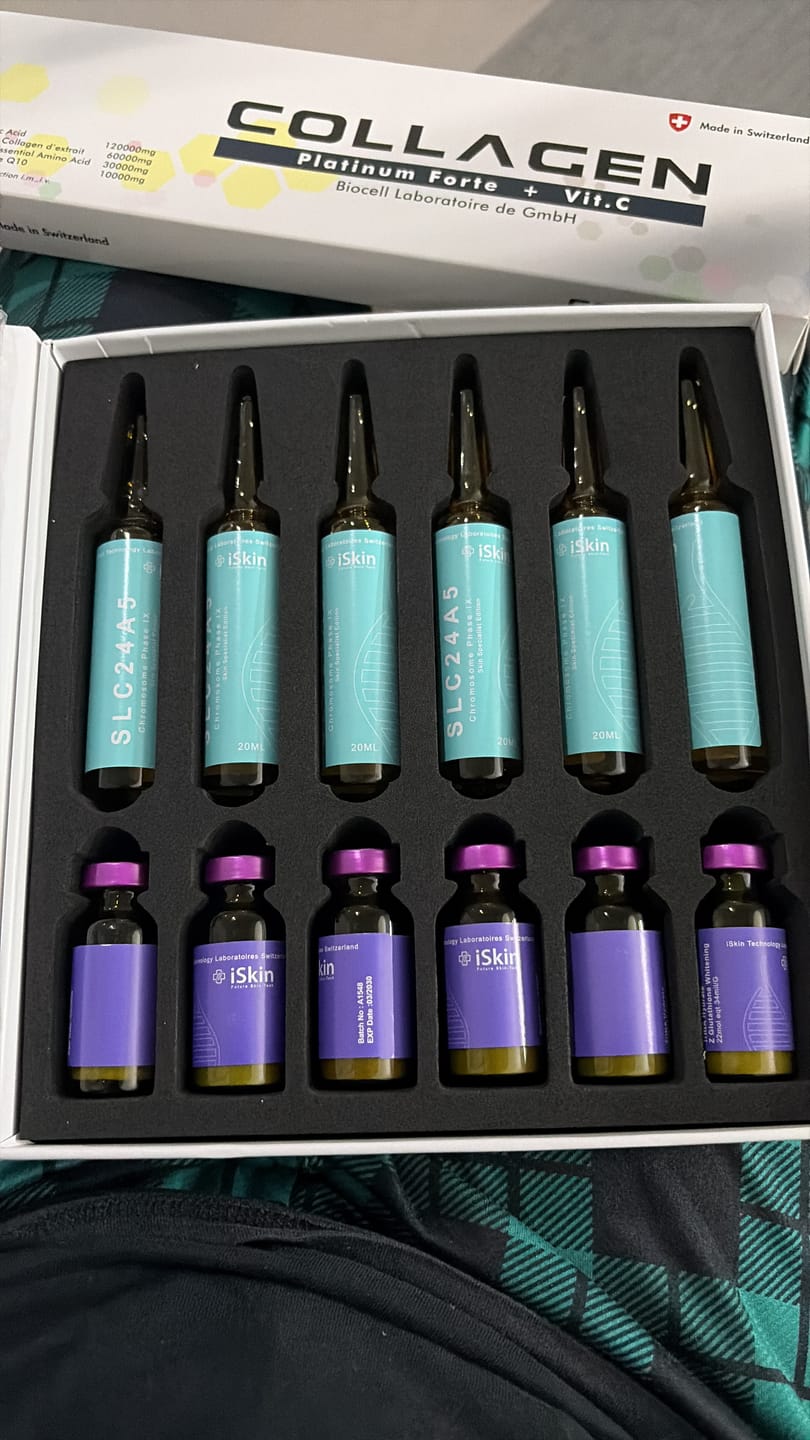 Customer photo review of SLC24A5 Chromosome Phase IX Skin Specialist Edition