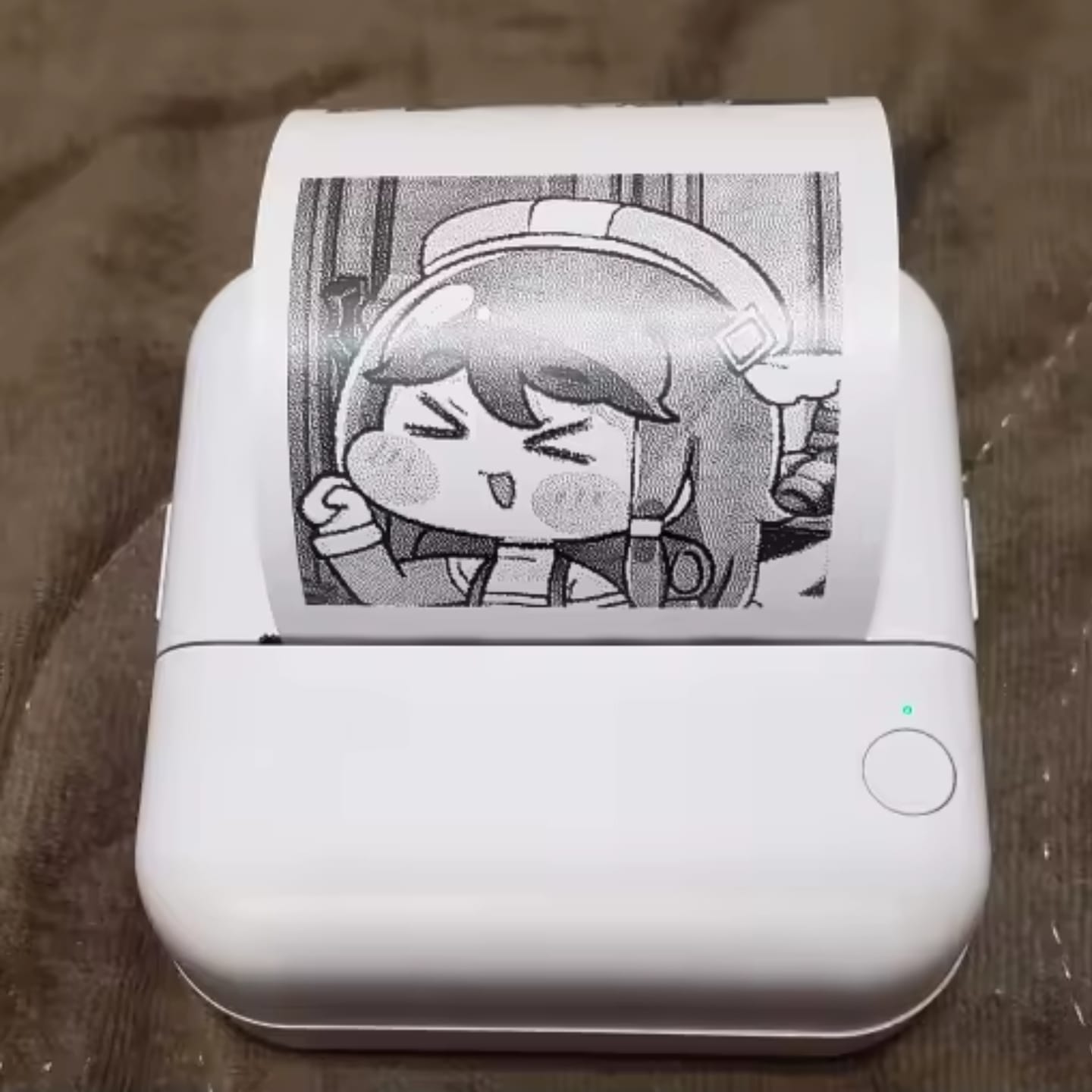 Customer photo review of Mini Impresora Térmica Portátil