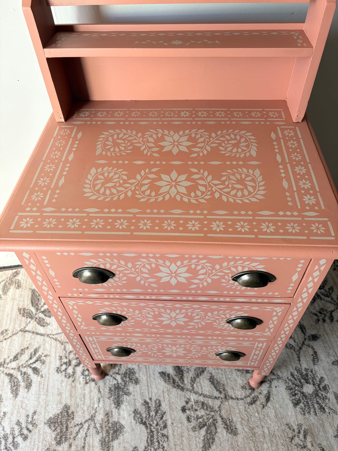 Customer photo review of JAIPUR Indian Bone Inlay Stencil Set