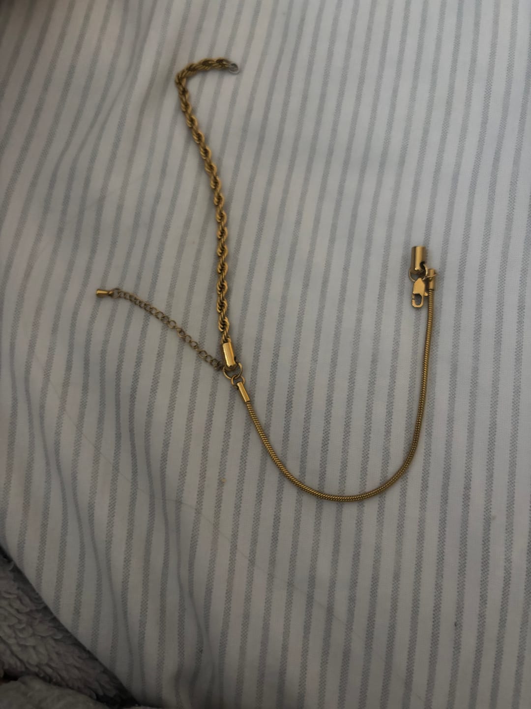 Customer photo review of Twisted Leila Layered Bracelet