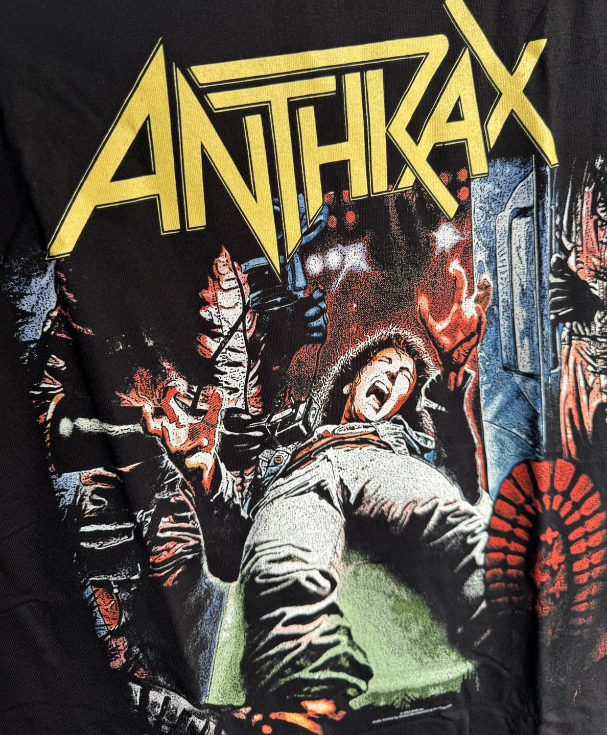 Customer photo review of Anthrax - Spreading The Disease - Shortsleeve Shirt