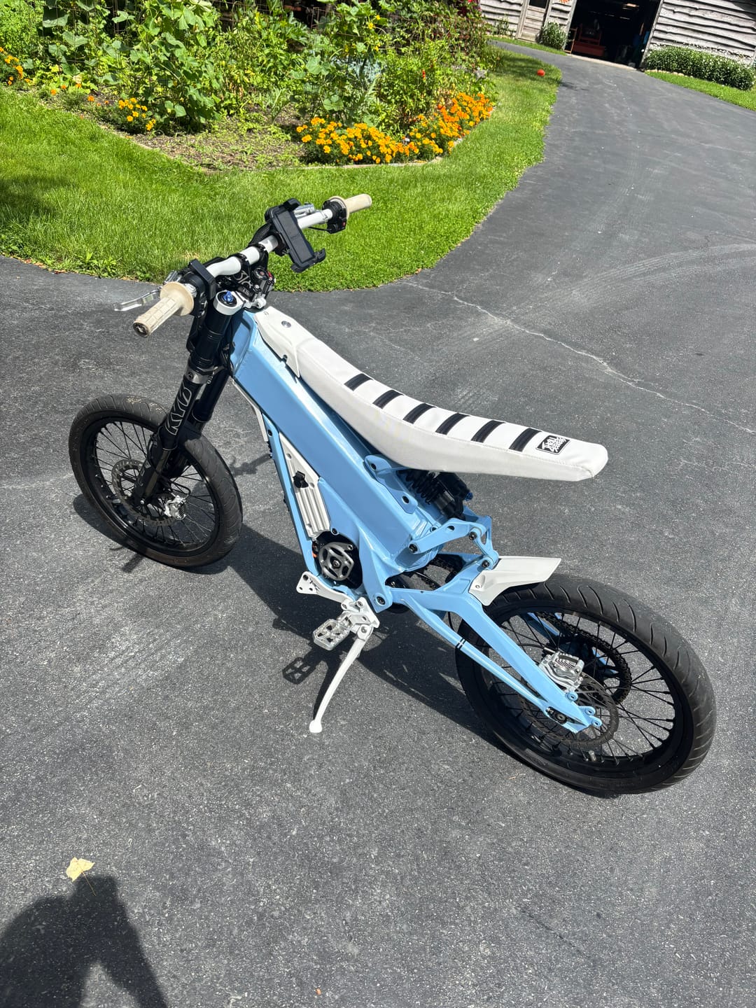 Customer photo review of Custom Seat Cover: Talaria XXX