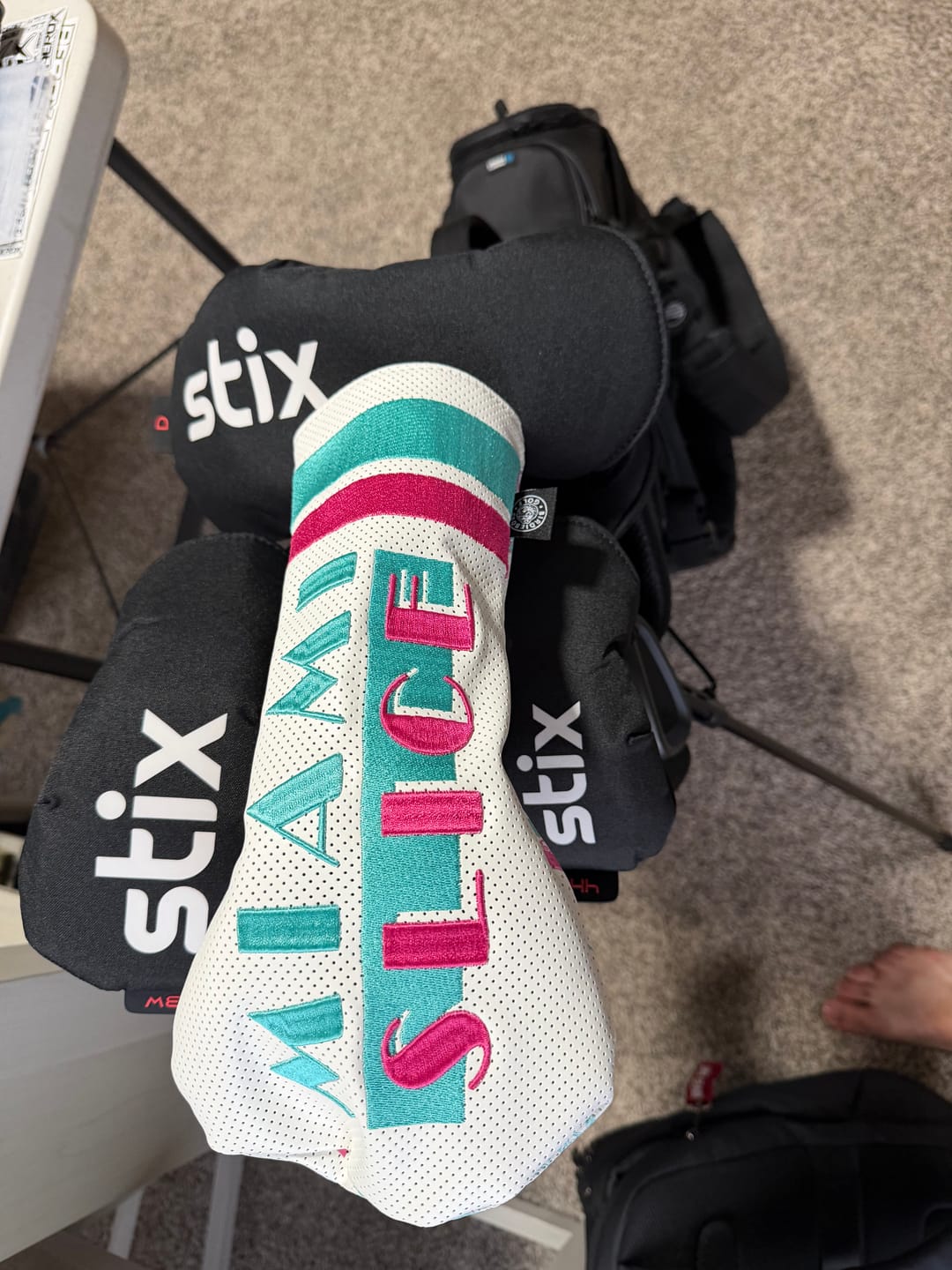 Customer photo review of Miami Slice Headcover White