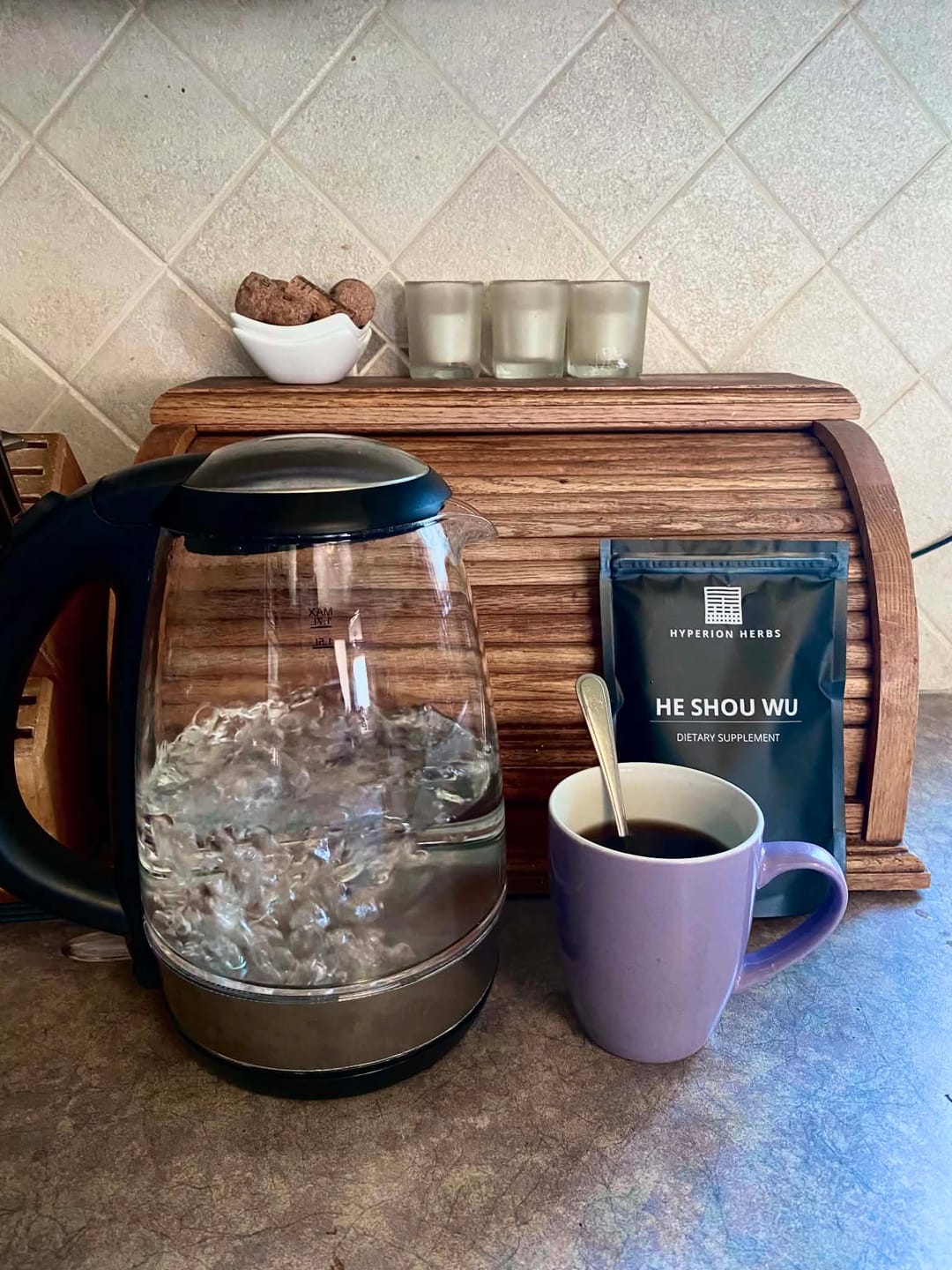 Customer photo review of He Shou Wu Extract