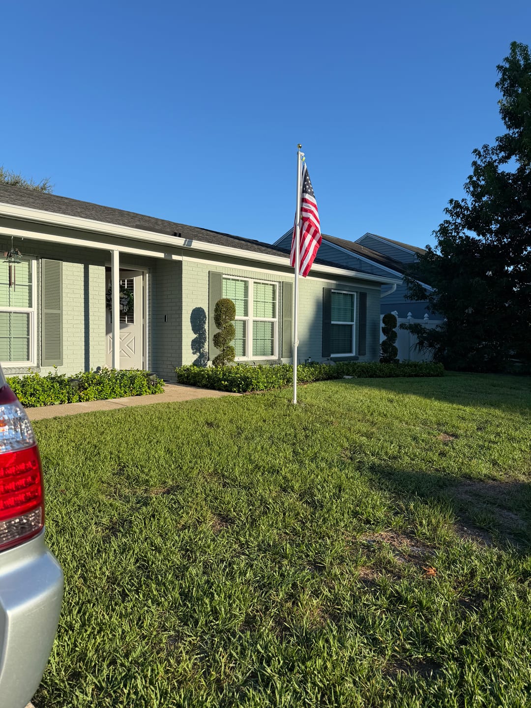 Customer photo review of 3' x 5' American Flag