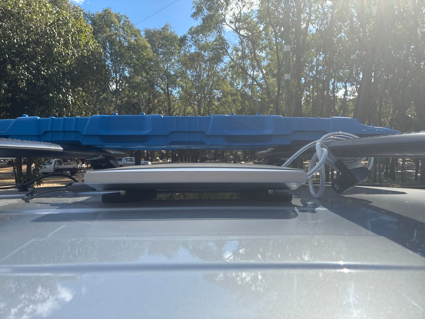 Customer photo review of NomadLink Magnetic Roof Mount