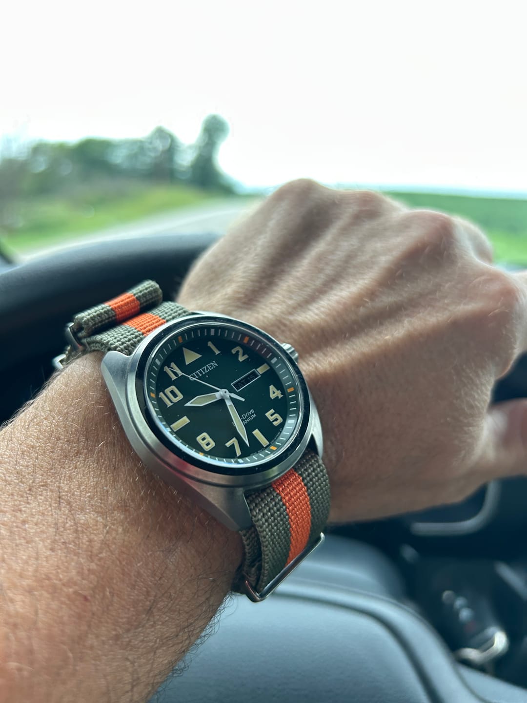 Customer photo review of Orca - Gray & Orange