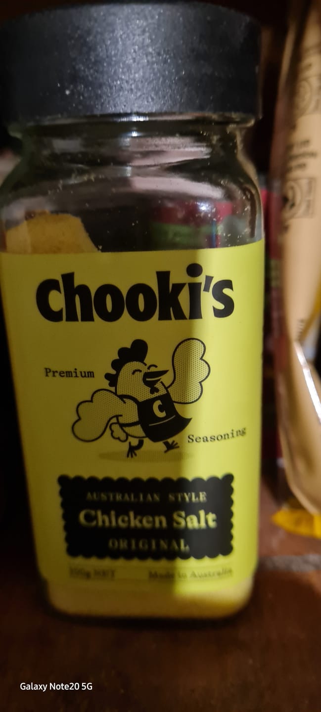 Customer photo review of Chooki's Original Chicken Salt 100g