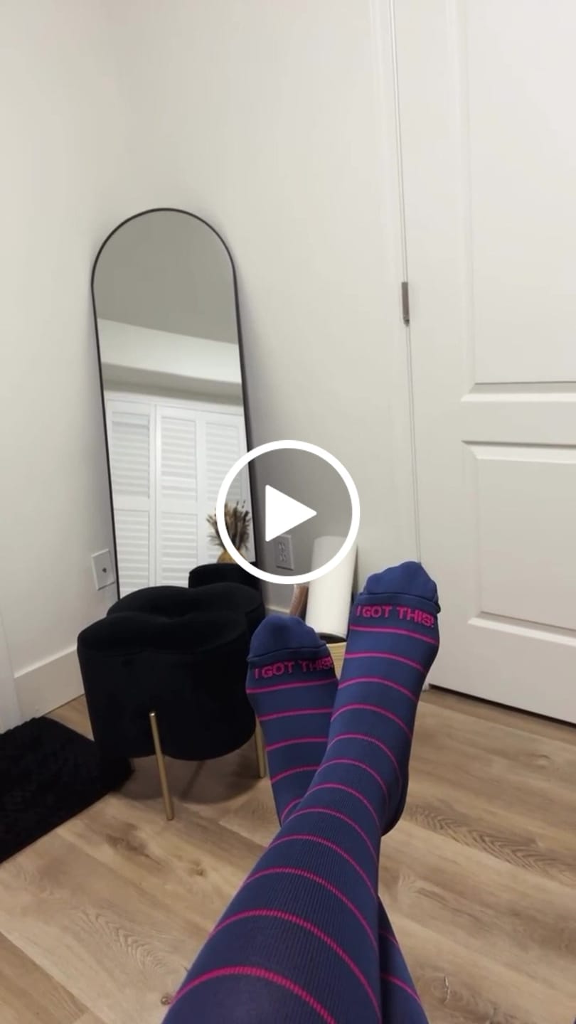 Customer video review of NurseStrong Performance Compression Socks