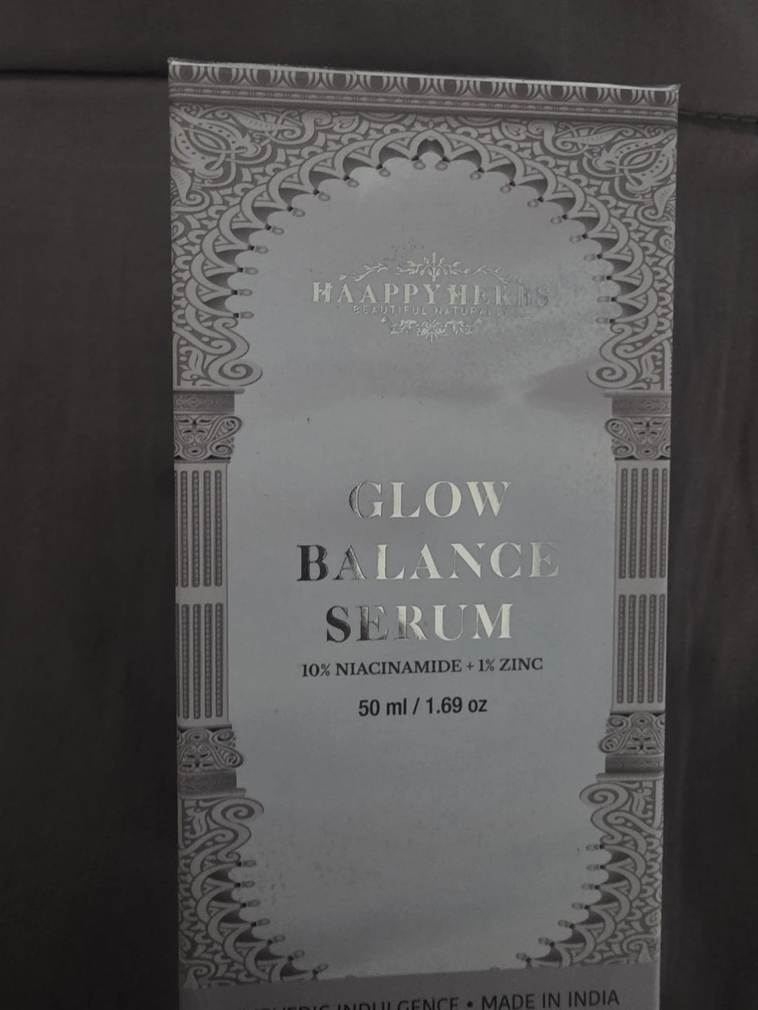Customer photo review of GLOW BALANCE SERUM ( 50 ml )