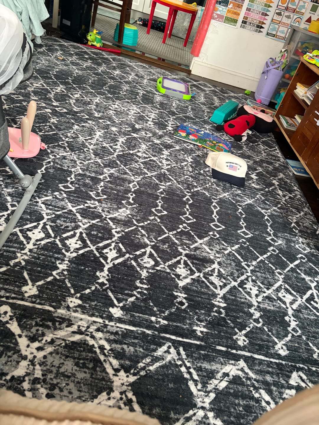Customer photo review of Designer Relax Mat - 1.4" Thick Foam Base