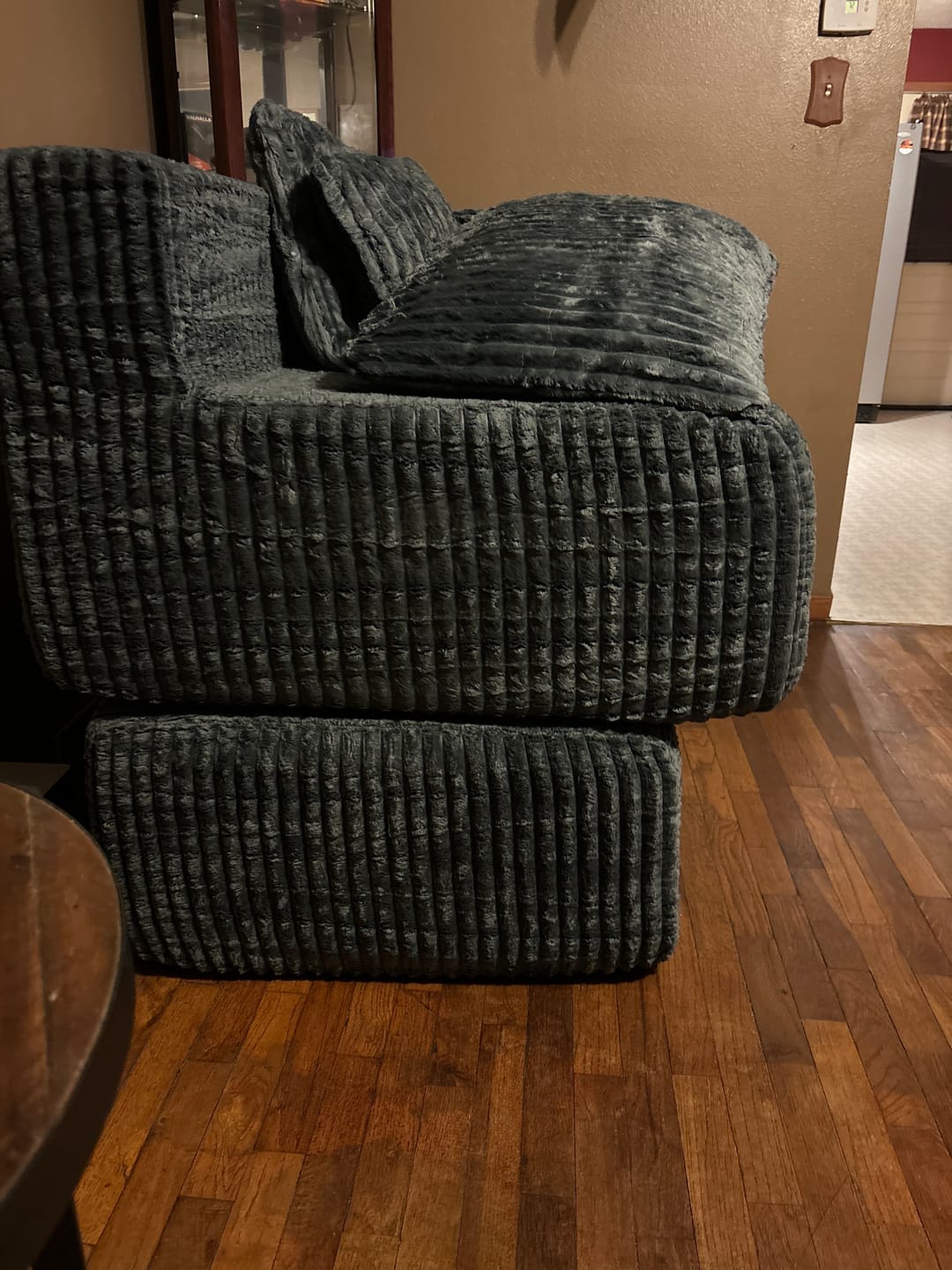 Customer photo review of 133" Oversized U-Shape Corduroy Modular Cloud Sectional Sofa 🛋️📦 | No Assembly 🚚 Ships in 3–7 Days 🔥 Limited Stock