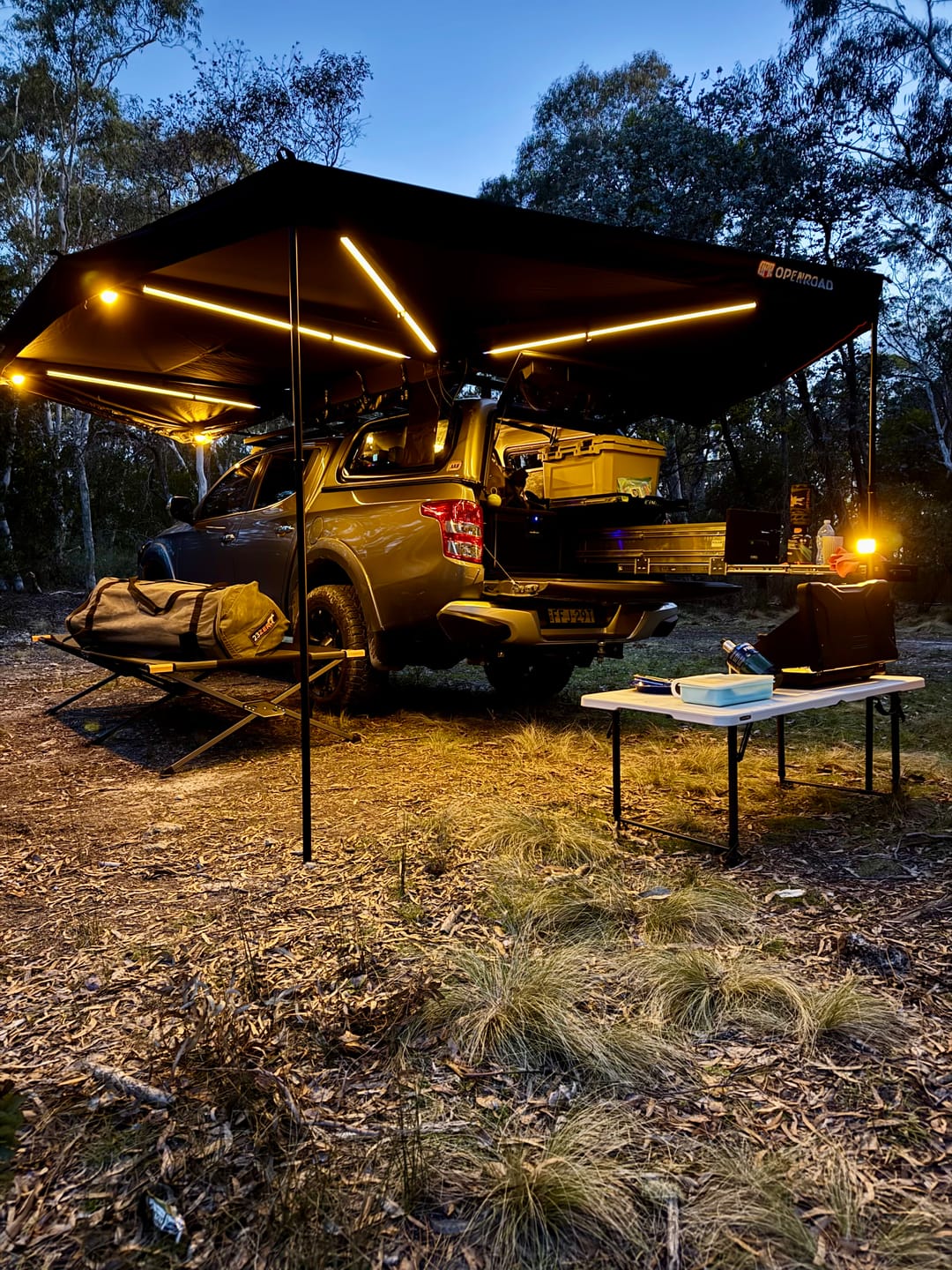 Customer photo review of OPENROAD 270 Degree Awning XL