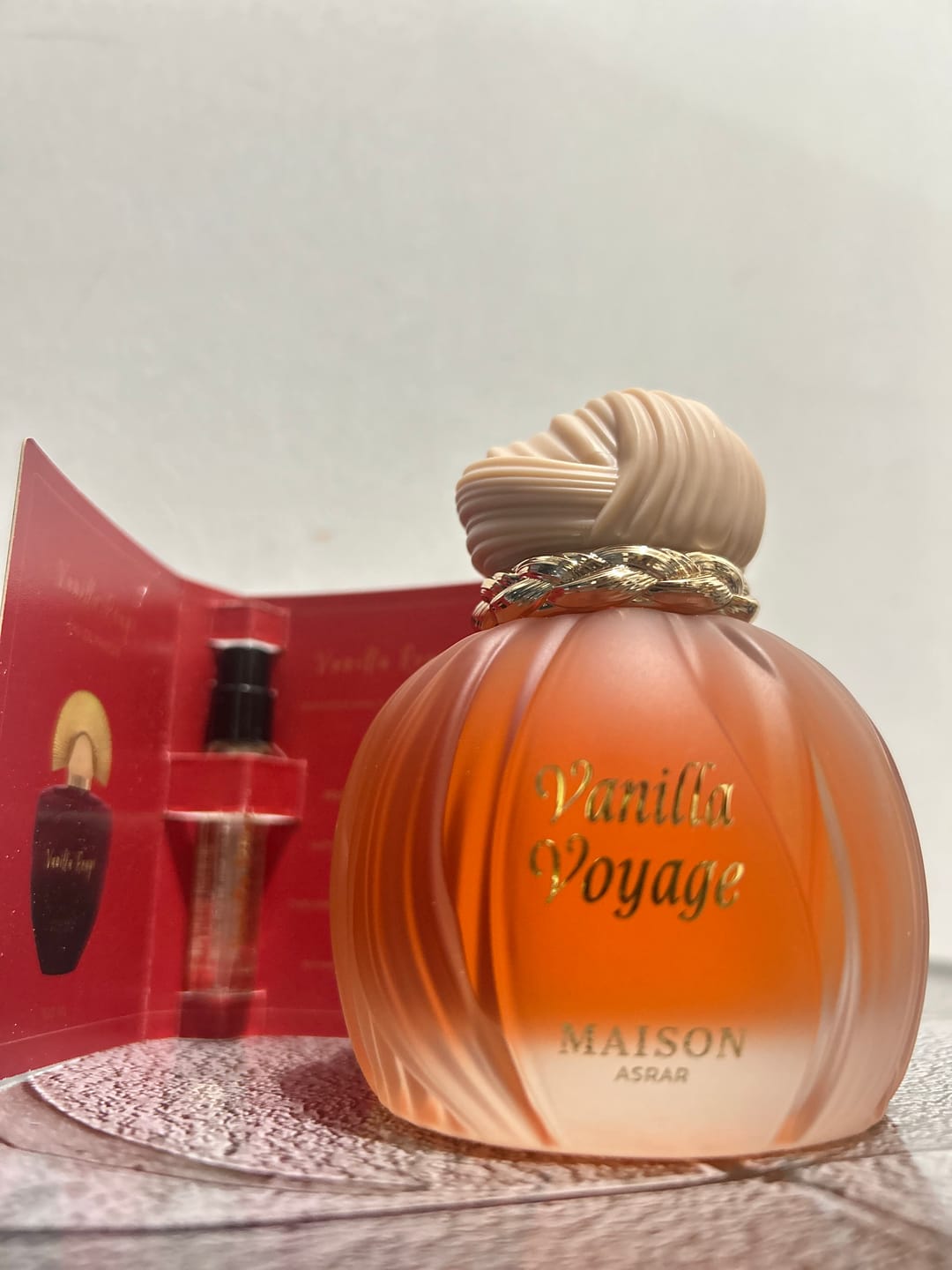 Customer photo review of VANILLA VOYAGE