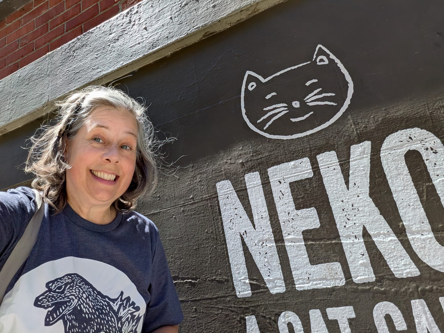 Customer photo review of Knitzilla T-shirt
