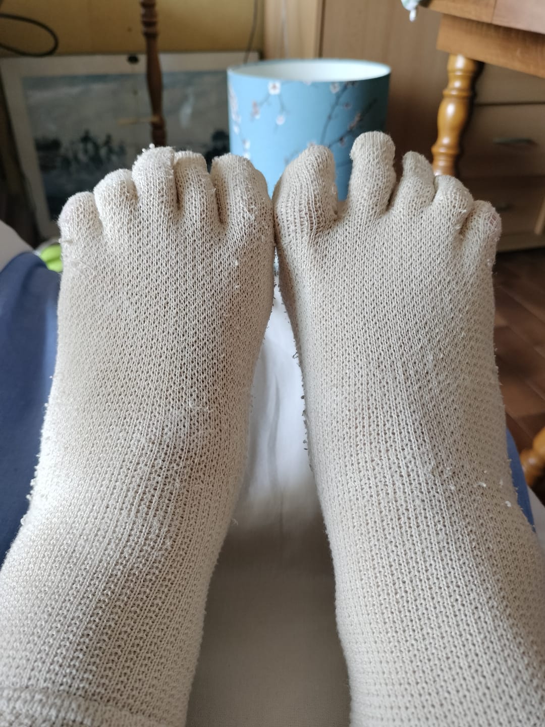 Customer photo review of Chaussettes Japonaises 5 Doigts