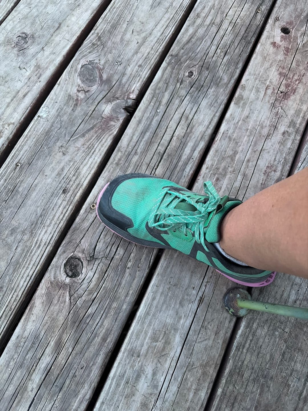 Customer photo review of Aurora - Wide Toe Sneakers