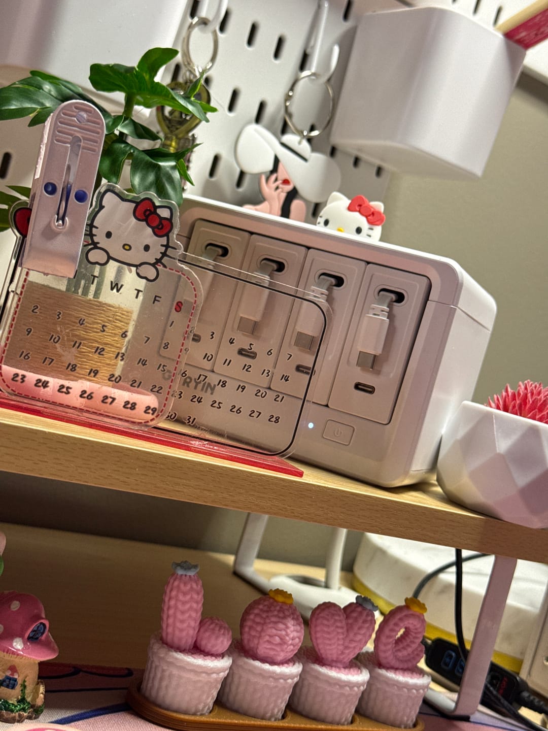 Customer photo review of Gitryin Desktop Charging Station 12-in-1 (40W Combo)