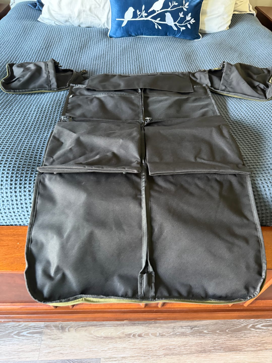 Customer photo review of Olive – Garment Duffel