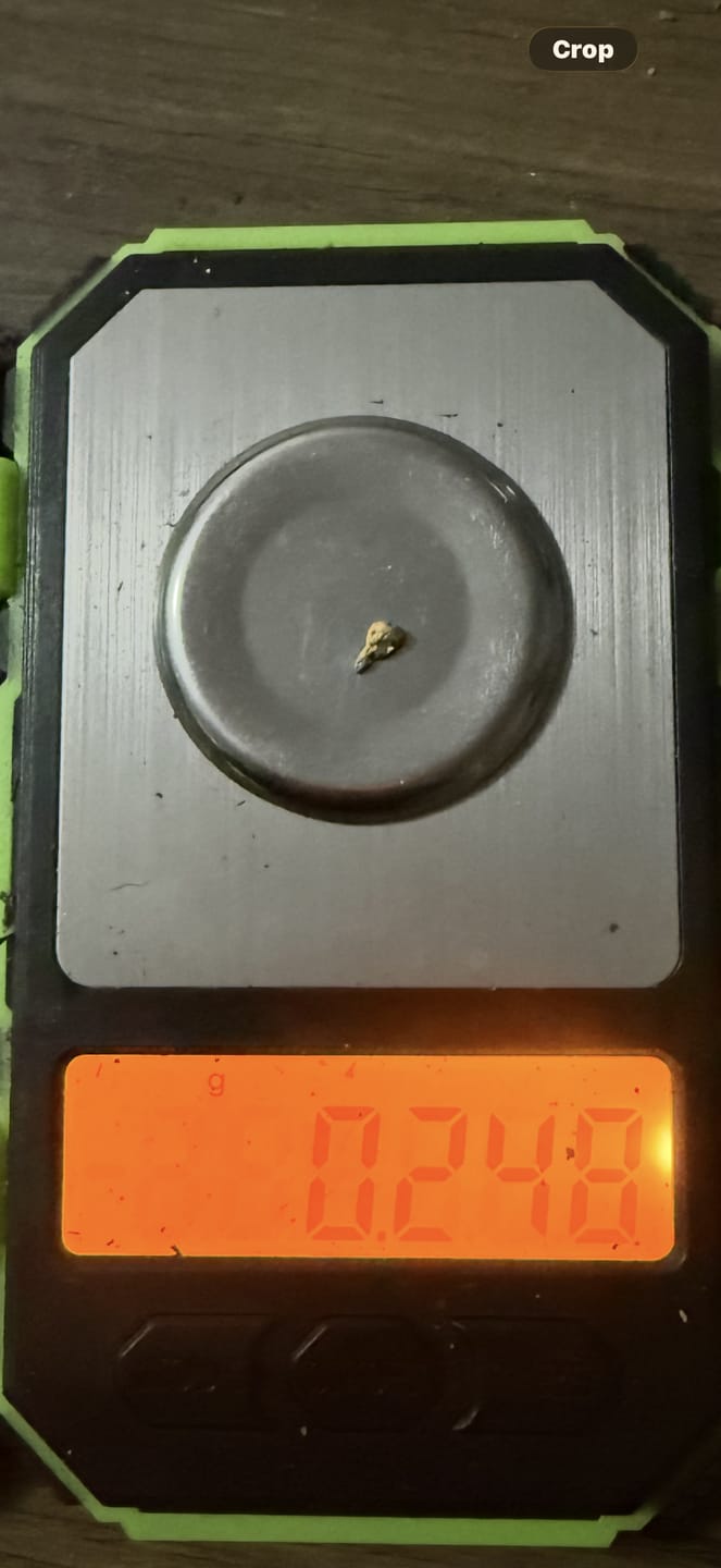 Customer photo review of Bare Bones Gold Sluice - no matting