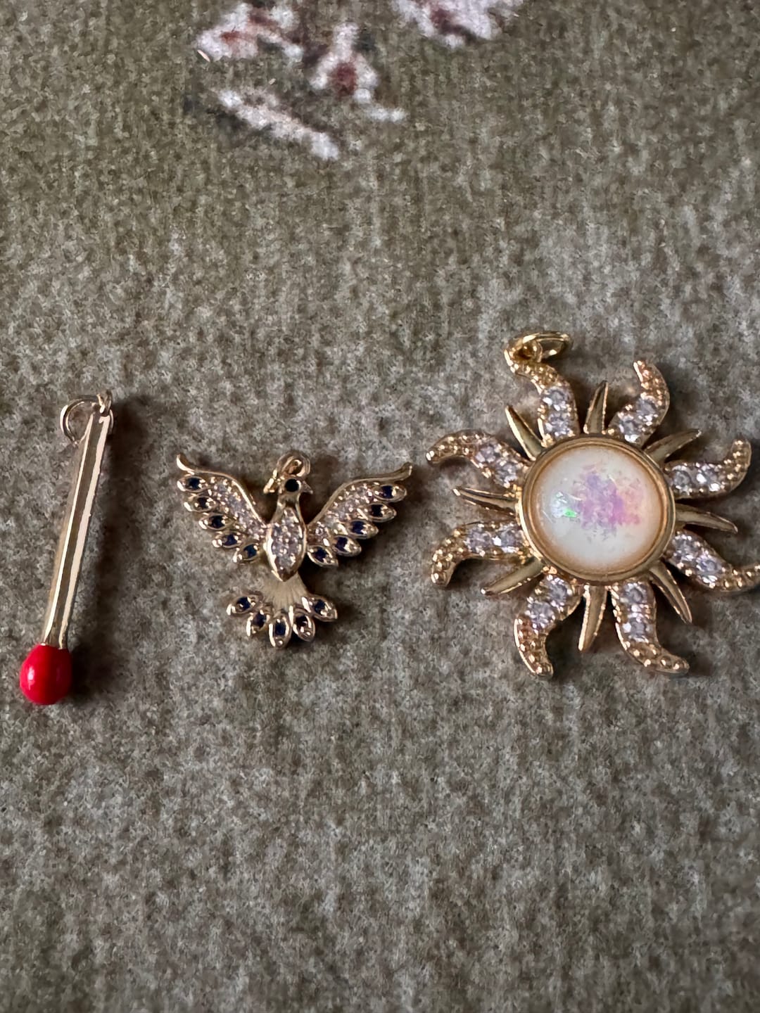 Customer photo review of 3 CHARM BUNDLE - (NO CHAIN) Pick Your Charms TT LIVE