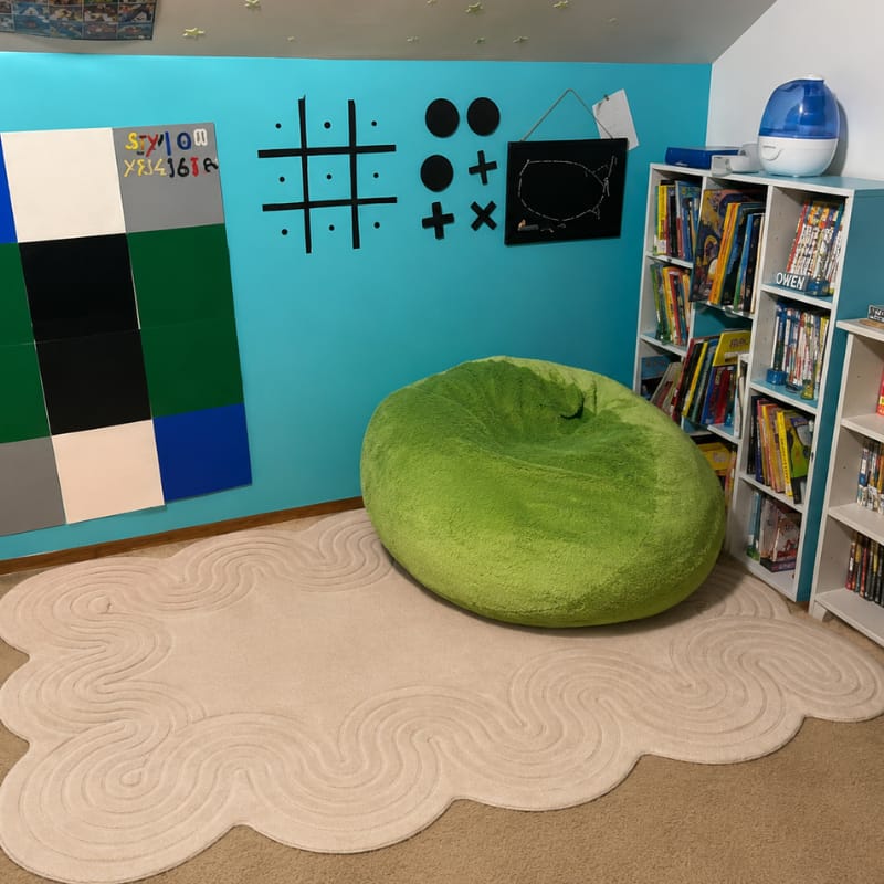 Customer photo review of Takumi Irregular Shape Rug