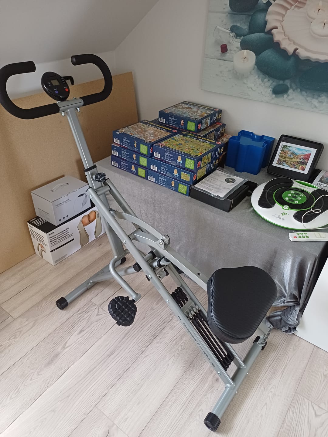 Customer photo review of Træningsapparat til Ben og Knæ - Slut med smerter i knæ og hofter