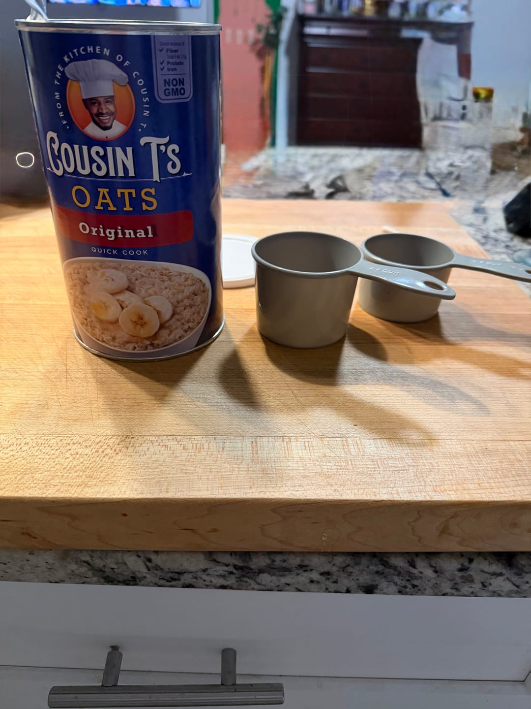 Customer photo review of Cousin T's Gourmet Original Oats