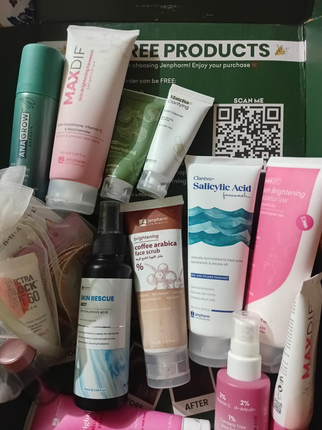 Customer photo review of Skin Rescue Mist