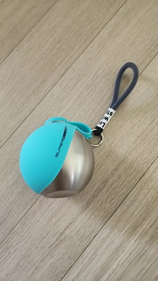 Customer photo review of ペット用携帯給水ボトル
