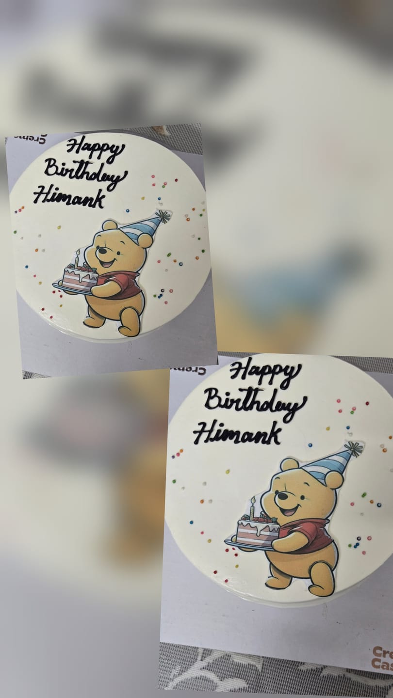 Customer photo review of Winnie the Pooh Honey Cake