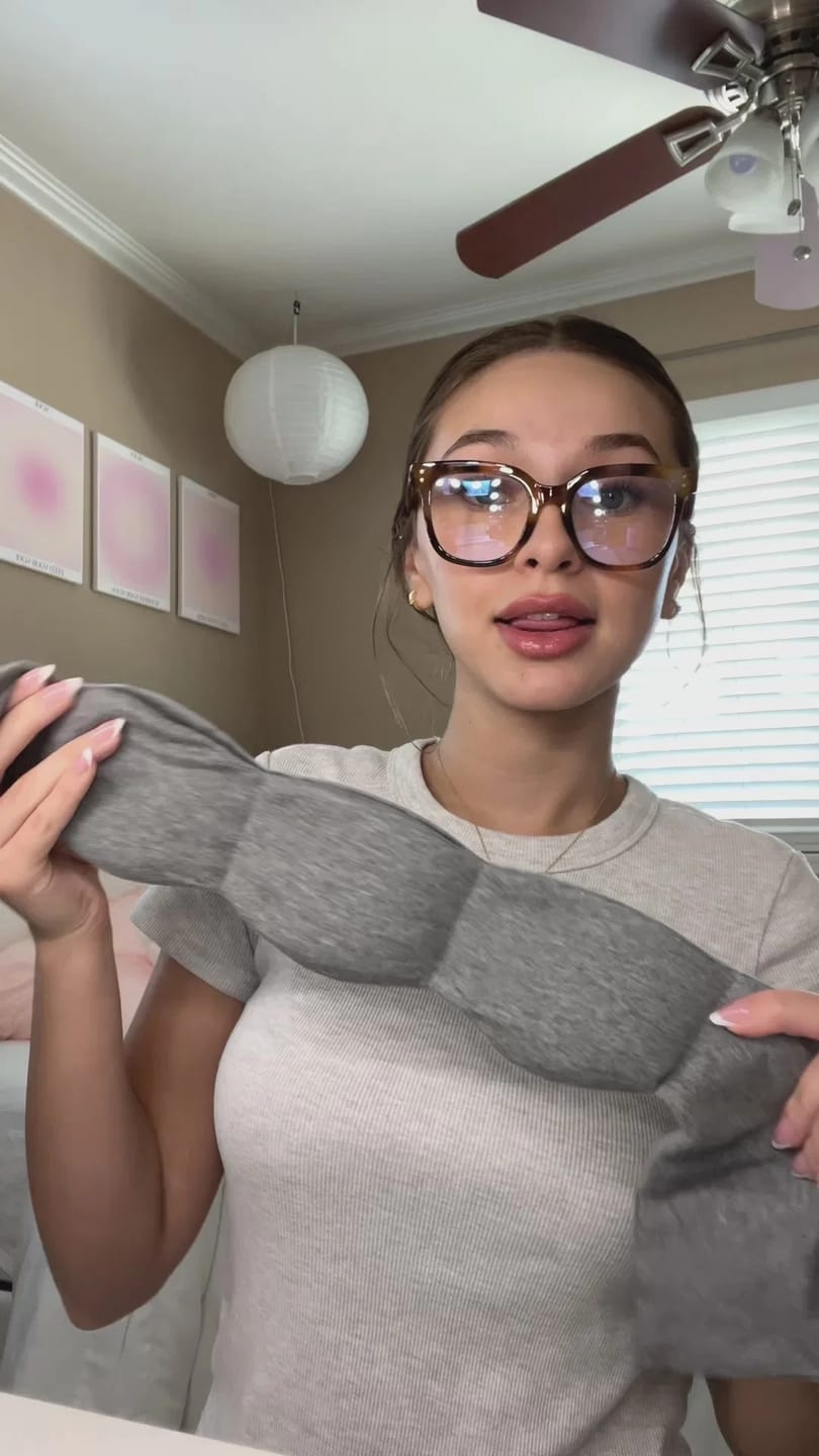 Customer photo review of Dozzli Weighted Sleep Mask