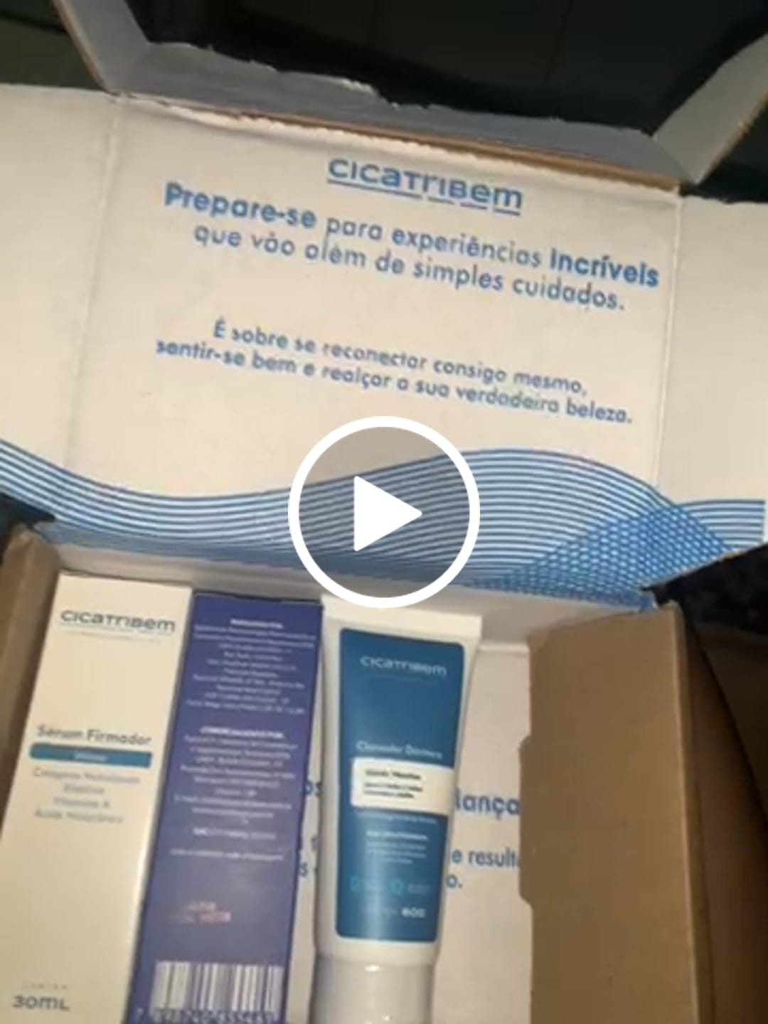 Customer video review of Kit Clareamento Total + 1 Firmador de Brinde