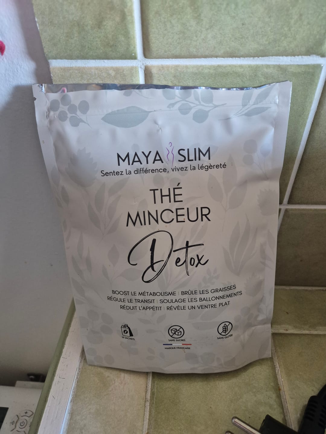 Customer photo review of Thé Minceur Detox