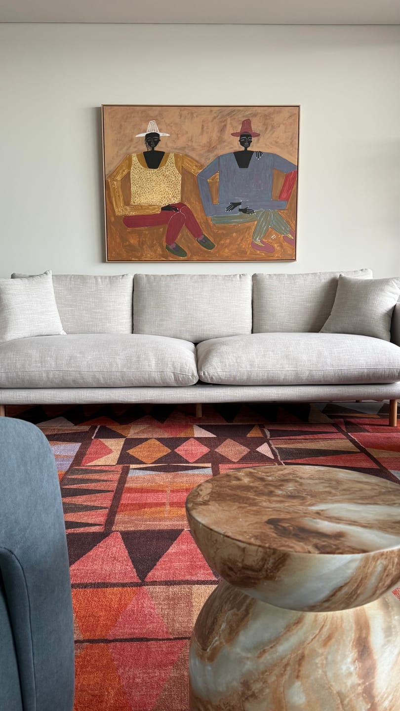 Customer photo review of Still Together by Studio IMO | Framed Canvas Art Print