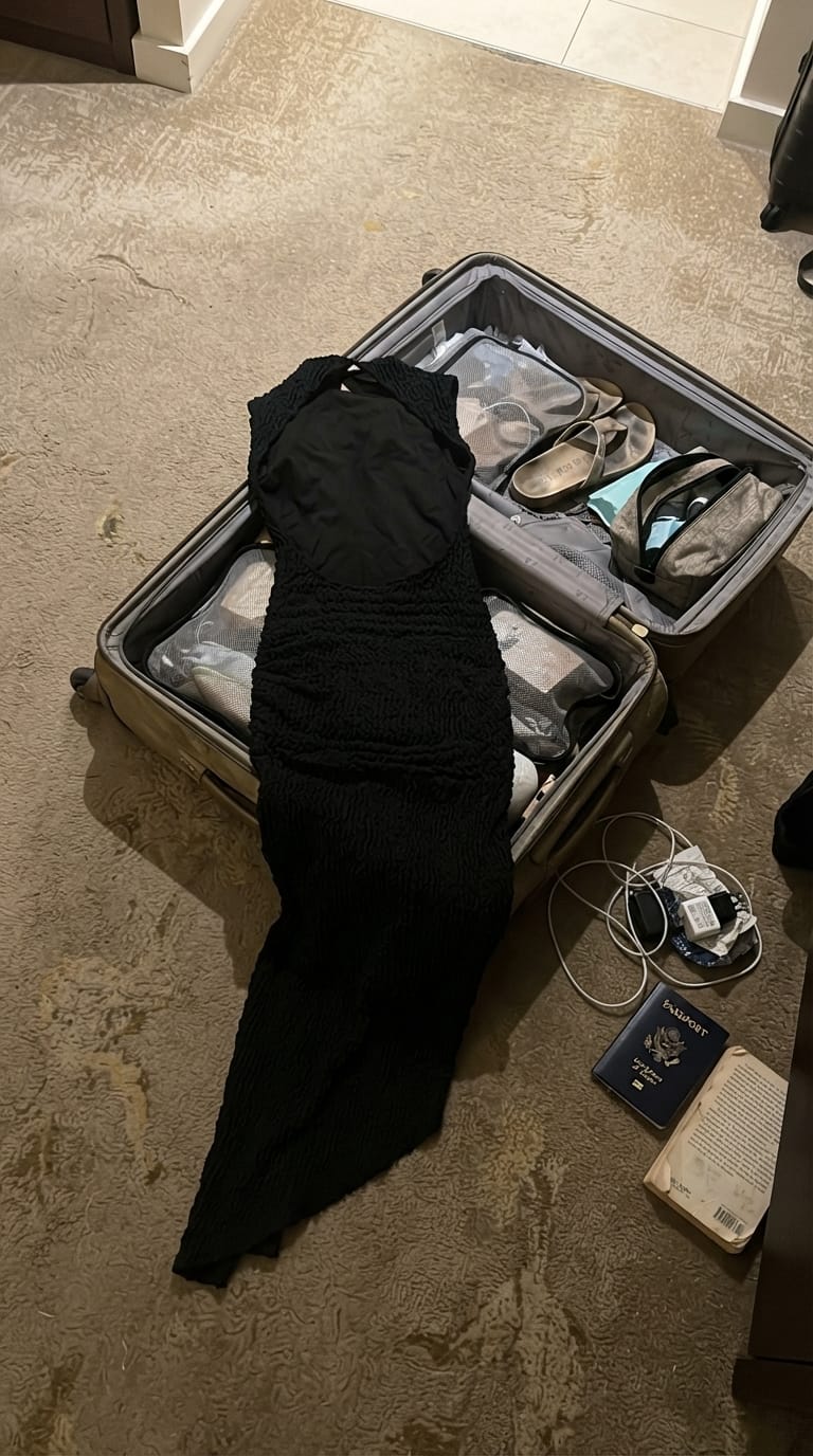 Customer photo review of Artemis Midi Dress - Black