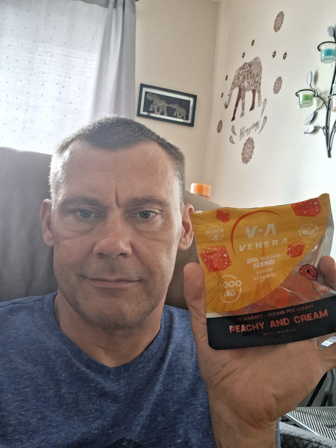 Customer photo review of D9 THCP + THCA Gummies (9,000 MG)