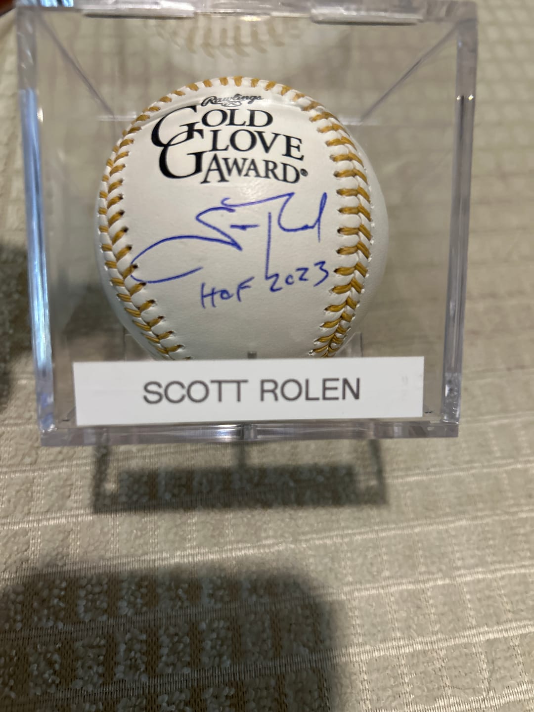 Customer photo review of Scott Rolen Autograph Signing