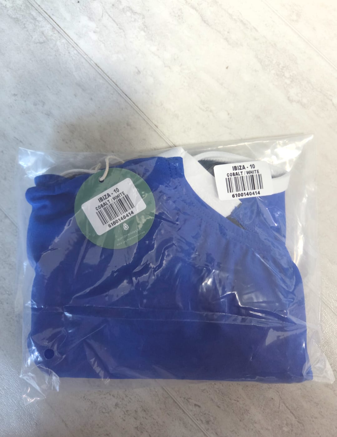 Customer photo review of IBIZA ONE PIECE - Cobalt|White