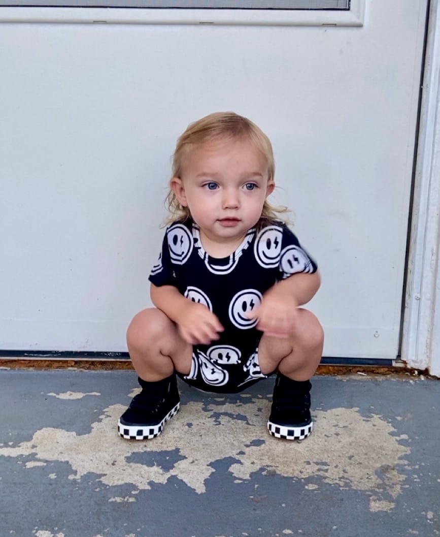 Customer photo review of SK8TR Hi-Top Shoe in Black